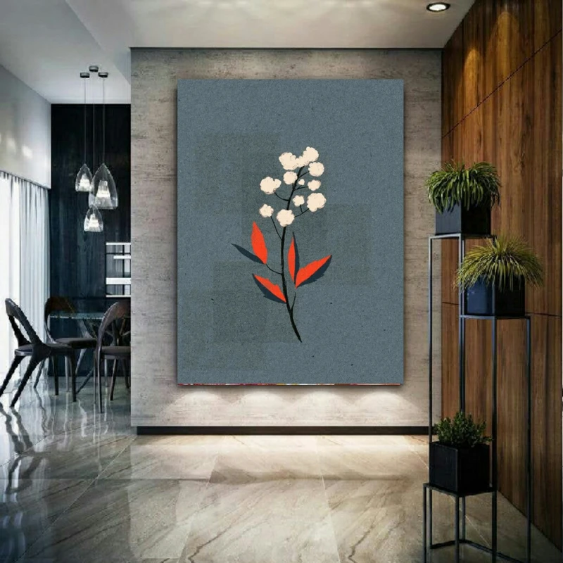 تابلو شاسی طرح گل کد BL274