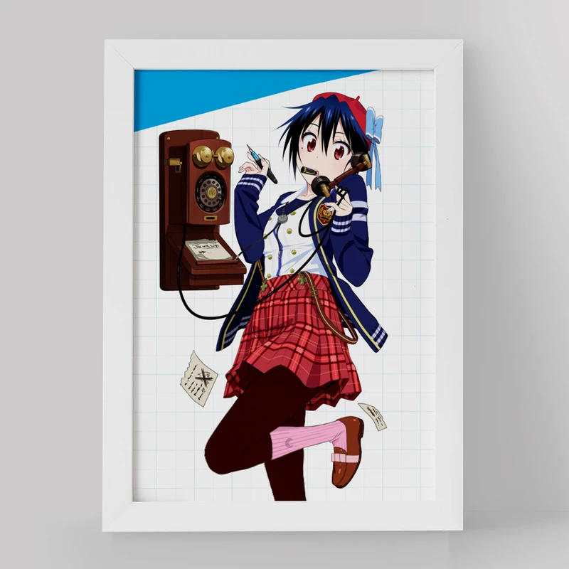 تابلو خندالو مدل تسوگومی انیمه عشق دروغین کد 17177