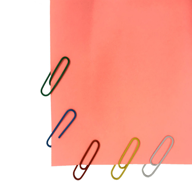 گیره کاغذ زینلی مدل x colored بسته 300 عددی