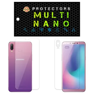 Multi Nano X-SFT Screen Protector For Samsung Galaxy A6S with back skin