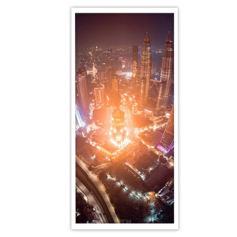 تابلو بکلیت طرح منظره شهری نیویورک مدل W-S3508