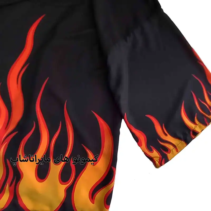 مانتو زنانه مدل کیمونو آتش گرانج کد 011