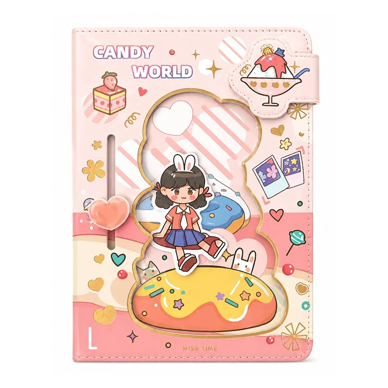 دفترچه یادداشت 100 برگ مدل Candy World