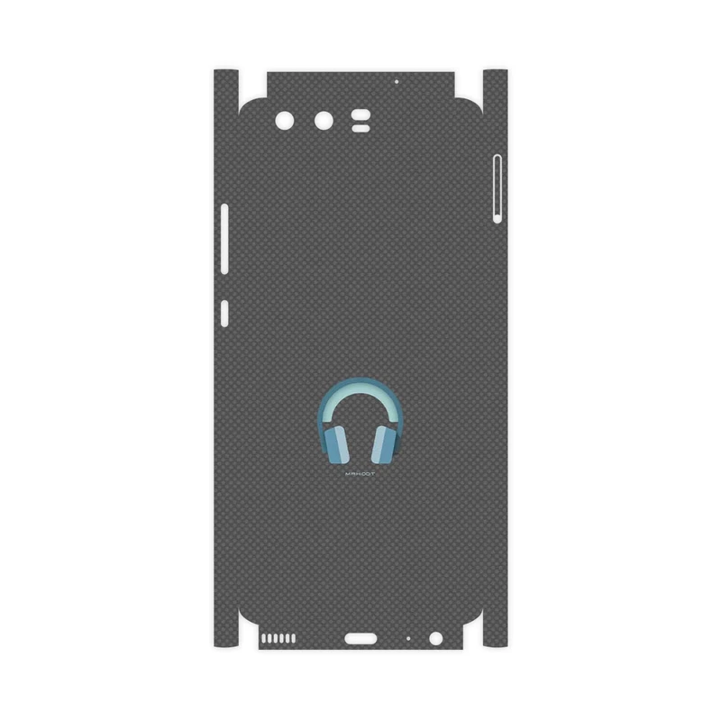 برچسب پوششی ماهوت مدل Minimal Headphone Icon-FullSkin مناسب برای گوشی موبایل هوآوی P10