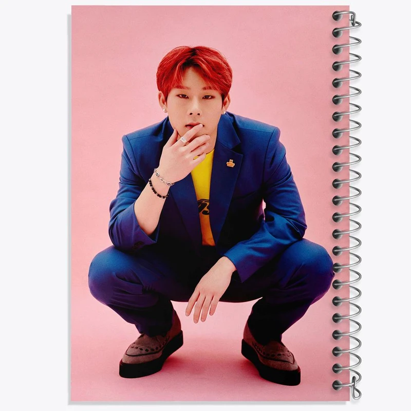 دفتر مشق 100 برگ خندالو طرح جوهان گروه مانستا اکس MONSTA X کد 12252