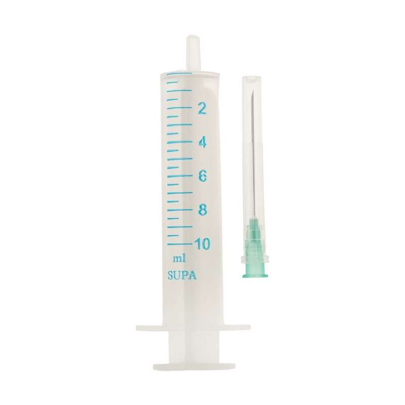سرنگ 10 سی سی سوپا مدل زیر جلدی  بسته 10 عددی