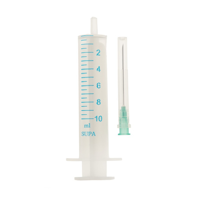 سرنگ 10 سی سی سوپا مدل زیر جلدی  بسته 10 عددی