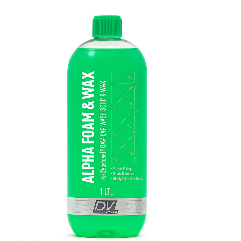 شامپو شست‌وشوی بدنه خودرو دیورتکس مدل Alpha Foam&amp;Wax حجم 1 لیتر