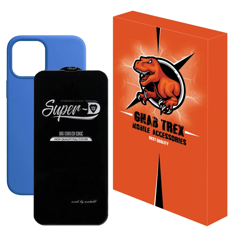 کاور قاب تی رکس مدل 2SDB مناسب برای گوشی موبایل اپل iPhone 13 Pro Max به همراه محافظ صفحه نمایش