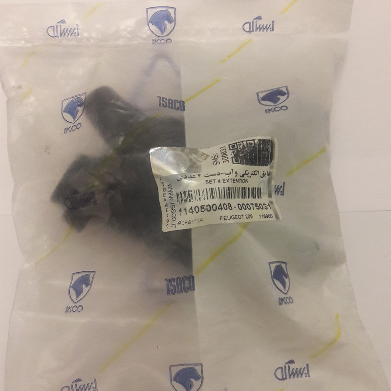 وایر شمع ایساکو کد 1140500408 مناسب برای پژو 206 تیپ 2 بسته 4 عددی