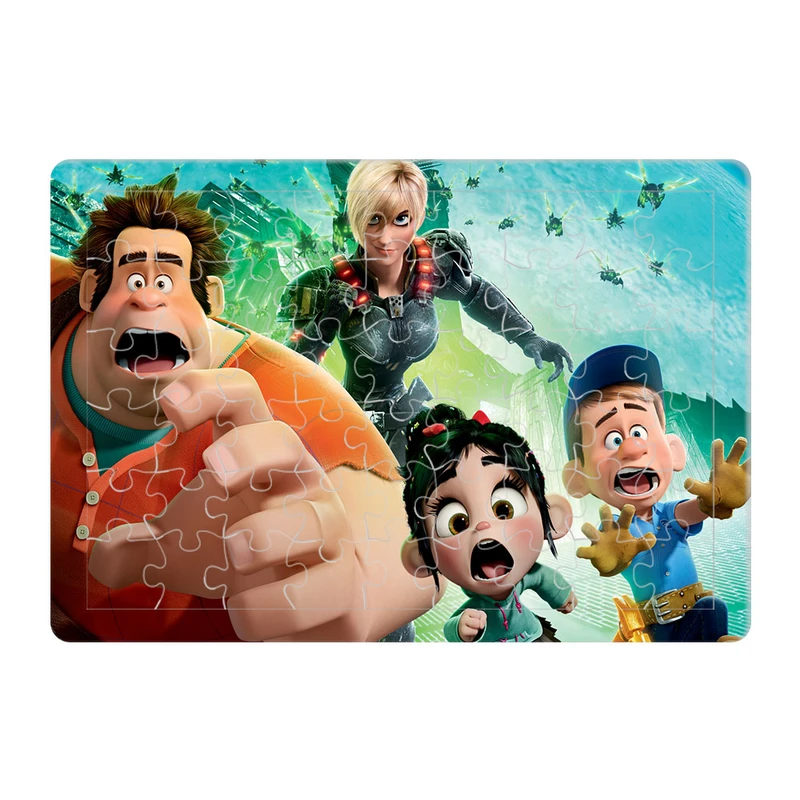 پازل 54 تکه هومرو مدل PL860 طرح انیمیشن رالف خرابکار