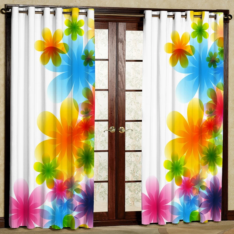 پرده مدل مخمل پانچی کد 4099k5 سایز 200x140 سانتی متر