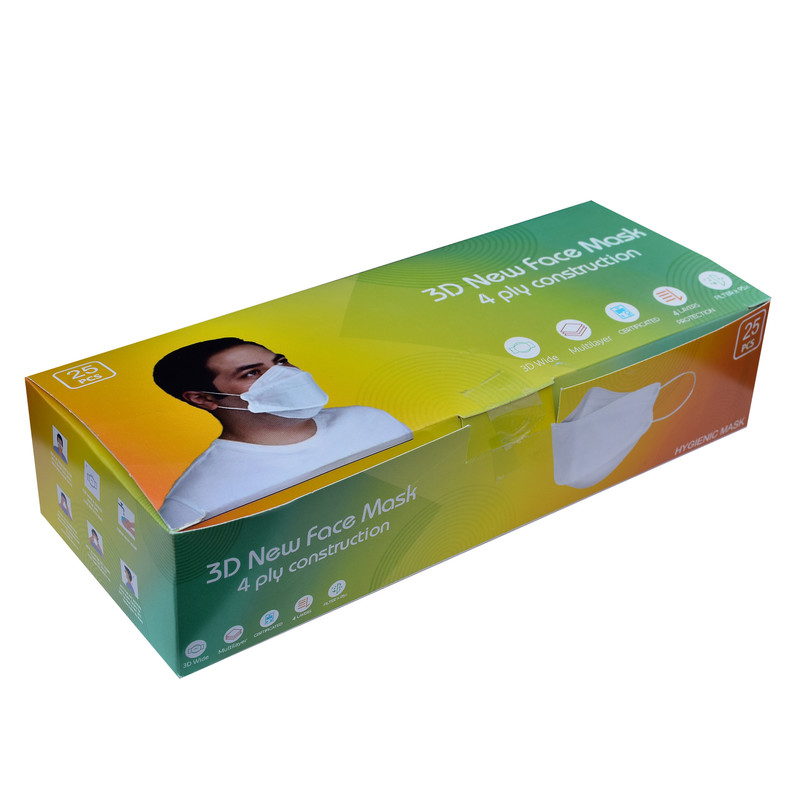 ماسک تنفسی کد 0062AB بسته 25 عددی ماسک تنفسی کد 0062AB بسته 25 عددی