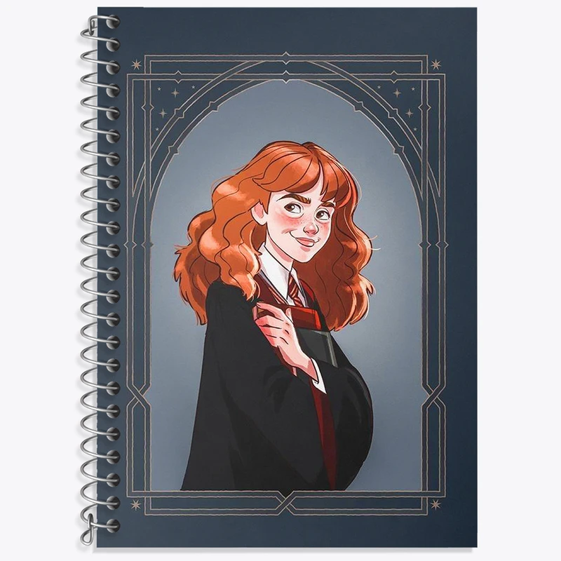 دفتر لغت 50 برگ خندالو طرح هرماینی هری پاتر (Harry Potter) کد N2424