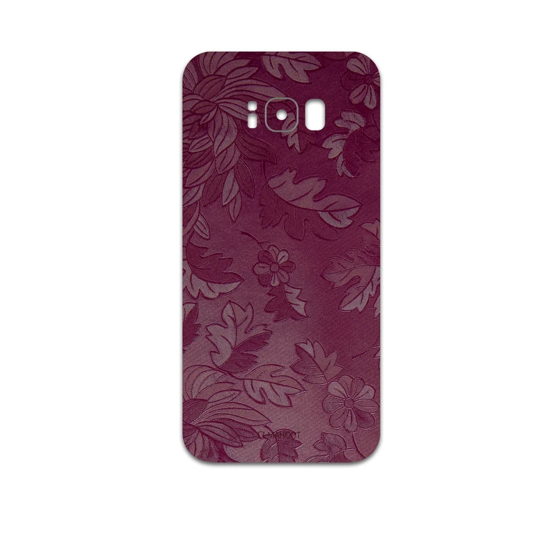 برچسب پوششی ماهوت مدل Red-Wildflower مناسب برای گوشی موبایل سامسونگ Galaxy S8 Plus