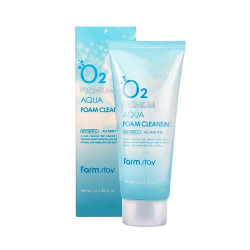 فوم شستشوی صورت فارم استی مدل O2 Premium حجم 100 میلی لیتر