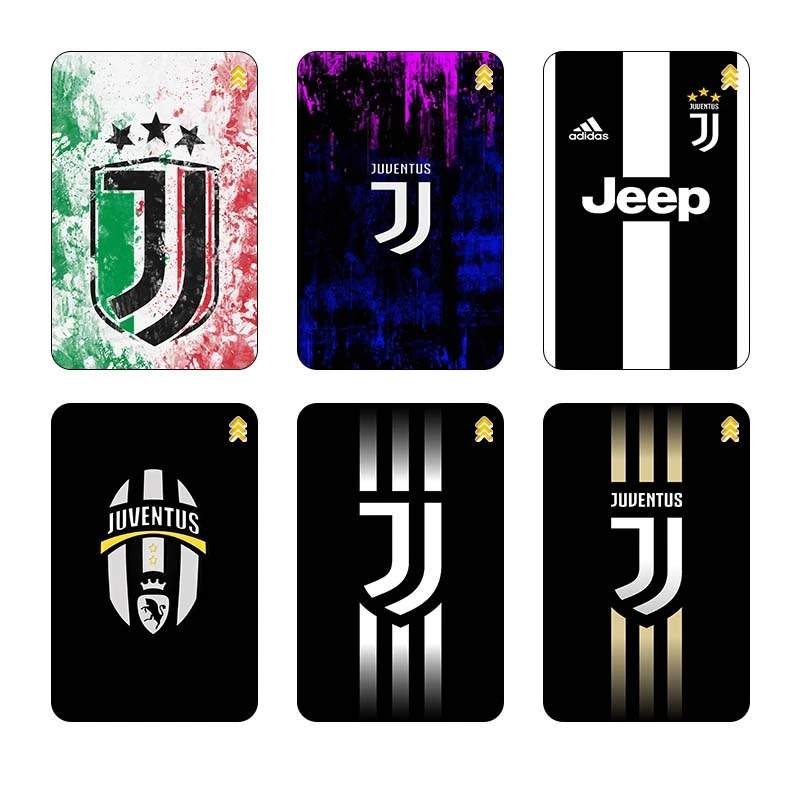 استيکر کارت کارنيکا طرح یوونتوس کد 24284 مجموعه 6 عددی