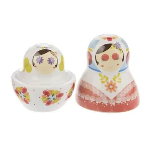 نمک و فلفل پاش طرح عروسک TC-22365