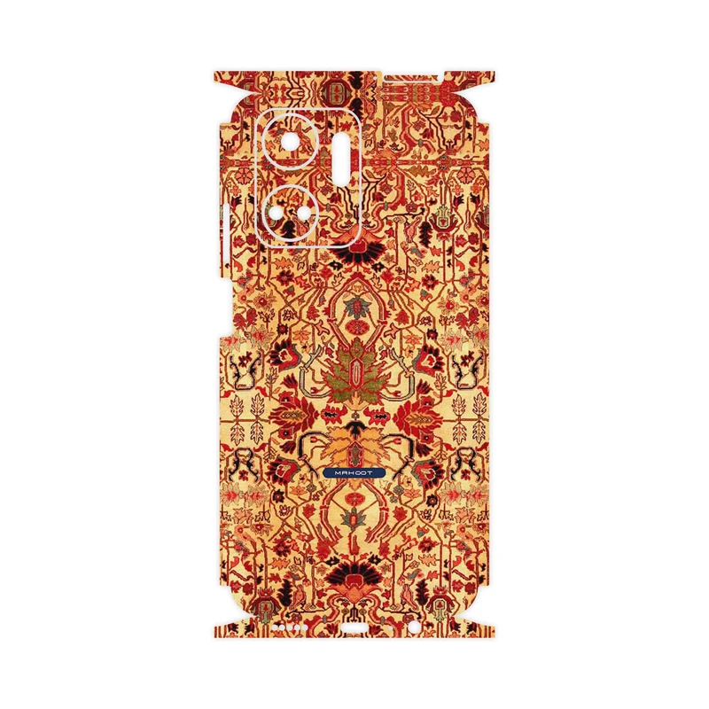 برچسب پوششی ماهوت مدل Persian_Carpet_Yellow-FullSkin مناسب برای گوشی موبایل آنر X7a