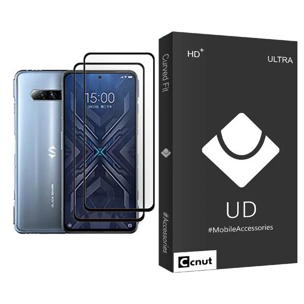 محافظ صفحه نمایش کوکونات مدل UDB Ultra MIX002 مناسب برای گوشی موبایل شیائومی Black Shark 4 بسته دو عددی