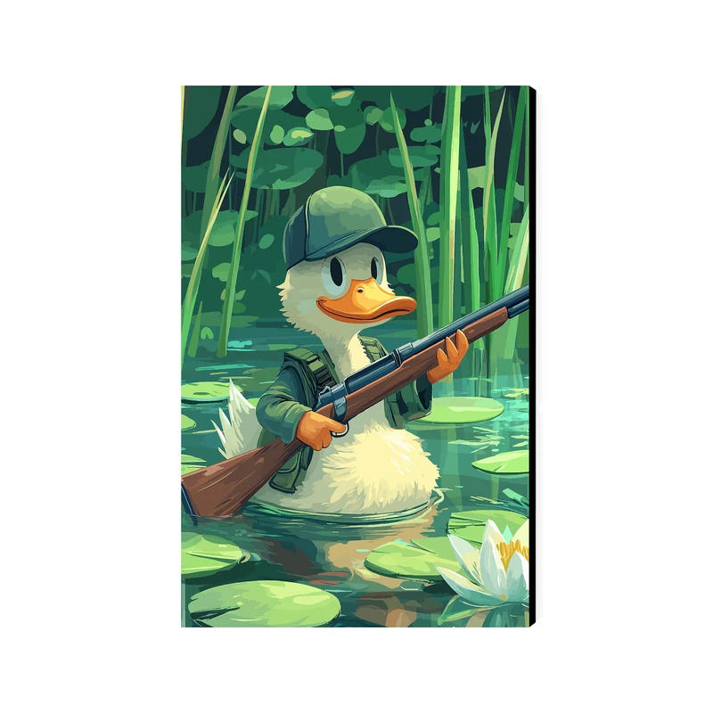 تابلو شاسی عرش مدل فانتزی اردک کد As5103