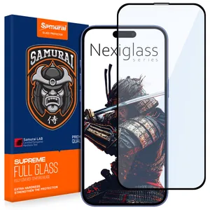 Samurai glass screen protector Nexiglass model suitable for Apple iPhone 16