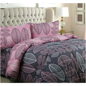 سرویس ملحفه طرح یاس کد 44 دو نفره 3 تکه 