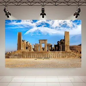 پوستر طرح مخمل پایتخت پادشاهی هخامنشی مدل تخت جمشید کد AR305470