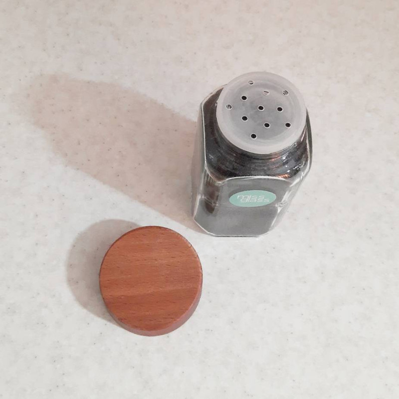 ست جا ادویه ای میس گلس مدل M3 در چوبی بسته 6 عددی
