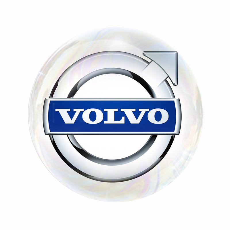 مگنت عرش طرح لوگو ماشین ولوو Volvo کد Asm3475