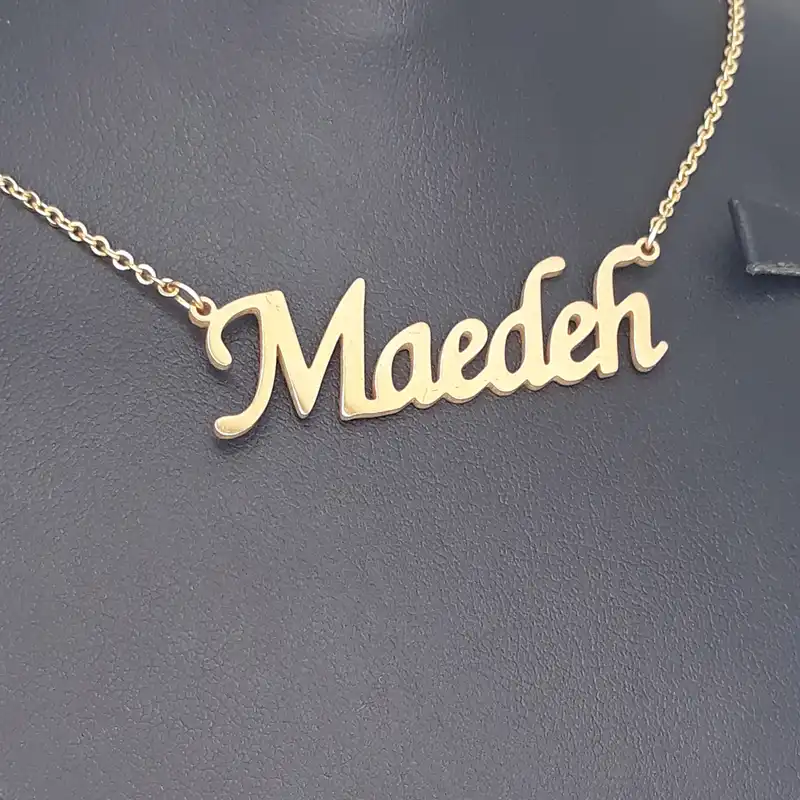 گردنبند نقره زنانه آی جواهر مدل مائده