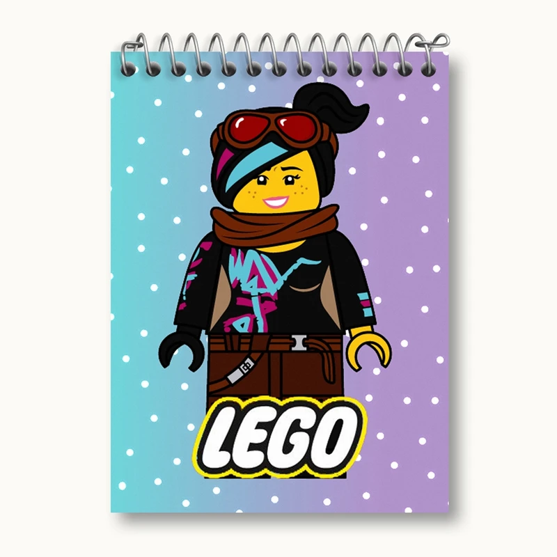 دفتر یادداشت 50 برگ خندالو مدل انیمیشن لگو LEGO کد 3769
