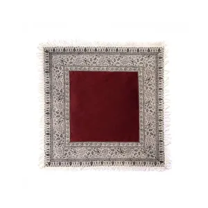 رومیزی قلمکار مدل مخمل کد r1