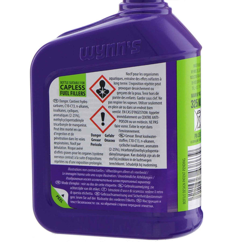 مکمل سوخت خودرو وینز مدل Octane Booster حجم 325 میلی لیتر