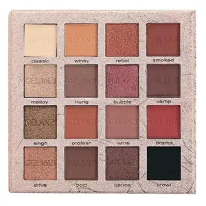 پالت سایه چشم گلانزی مدل pro fessional cosmetics
