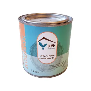 روغن طبیعی چوب بلوطی نوبن کد 1095 حجم 400 میلی لیتر