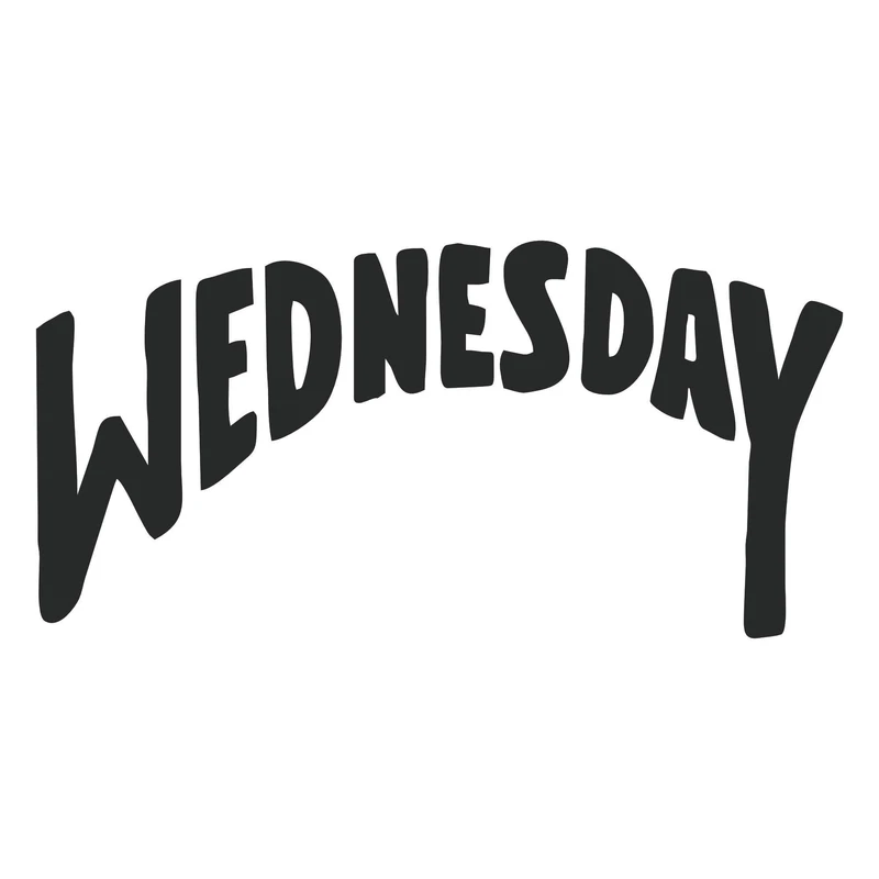 برچسب بدنه خودرو ونگارد طرح wednesday کد 2