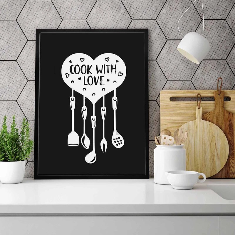 تابلو آتریسا طرح آشپزخانه مدل AK046