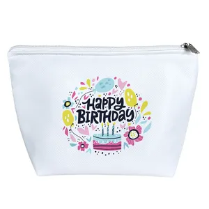 کیف لوازم آرایش دخترانه خندالو مدل تولدت مبارک کد 1872