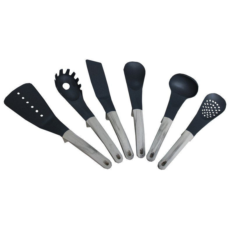 سرویس کفگیر و ملاقه 7 پارچه لایف اسمایل مدل داستر سرویس کفگیر و ملاقه 7 پارچه لایف اسمایل مدل داستر