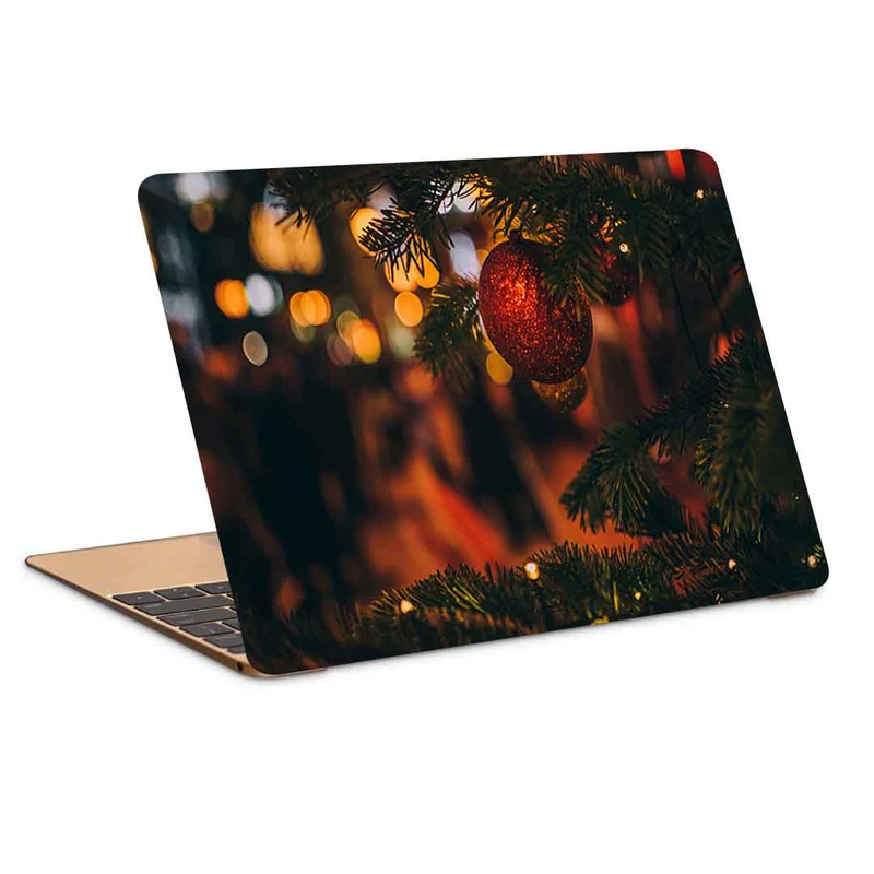 استیکر لپ تاپ طرح christmas toy tree christmas کد P-728 مناسب برای لپ تاپ 15.6 اینچ