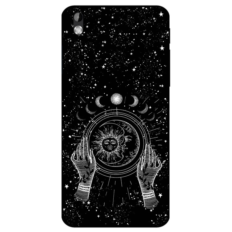 کاور مگافون طرح ماه و خورشید مدل 1892 مناسب برای گوشی موبایل اچ تی سی Desire 816 