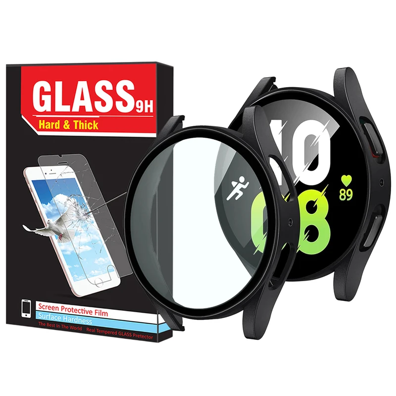 کاور هارد اند تیک مدل PC-Bumper-HT مناسب برای ساعت هوشمند سامسونگ Galaxy Watch 5 40mm به همراه محافظ صفحه نمایش