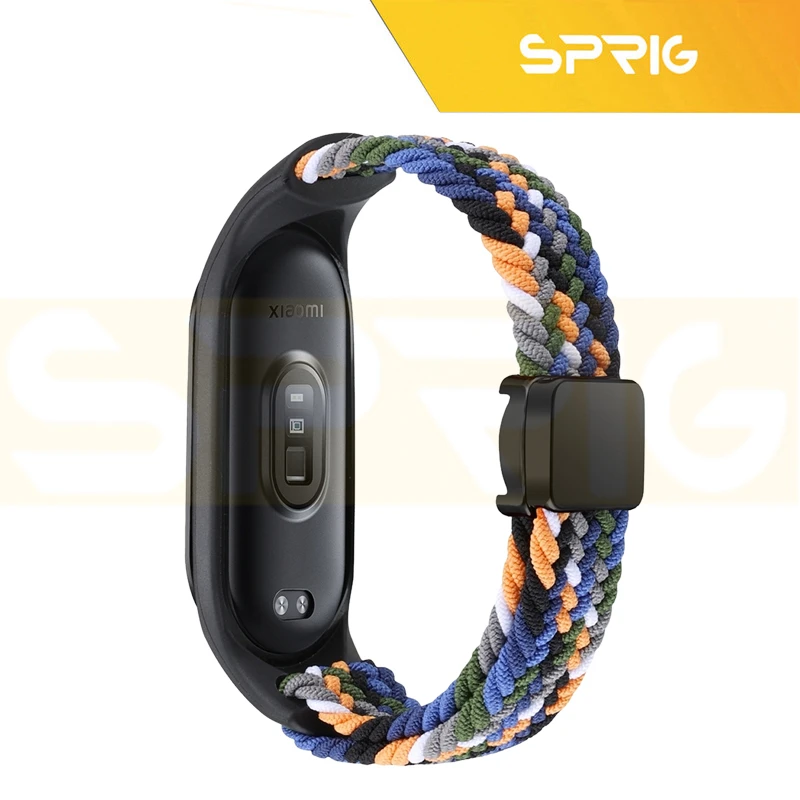 عکس شماره 5 : بند اسپریگ مدل magnetic braided مناسب برای ساعت هوشمند شیائومی mi band 3-4-5-6-7