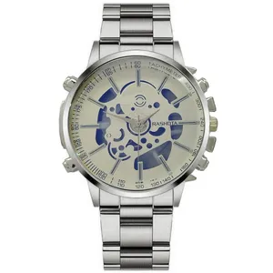 ساعت مچی عقربه‌ای مردانه مدل اسپرت بند فلزی کد 99