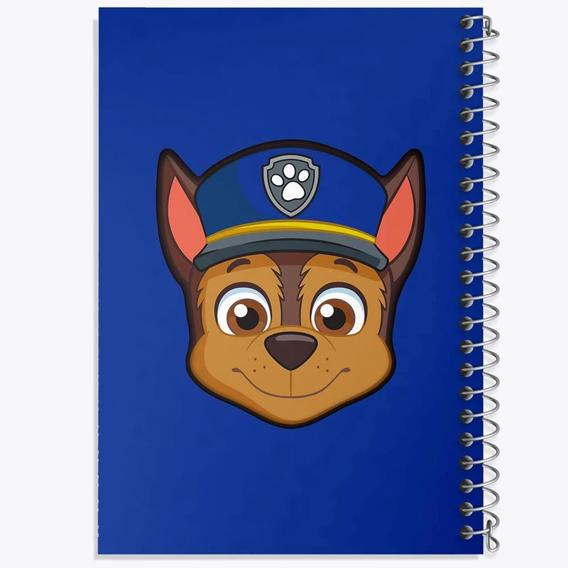 دفتر نقاشی 50 برگ خندالو مدل انیمیشن سگ های نگهبان کد 26925