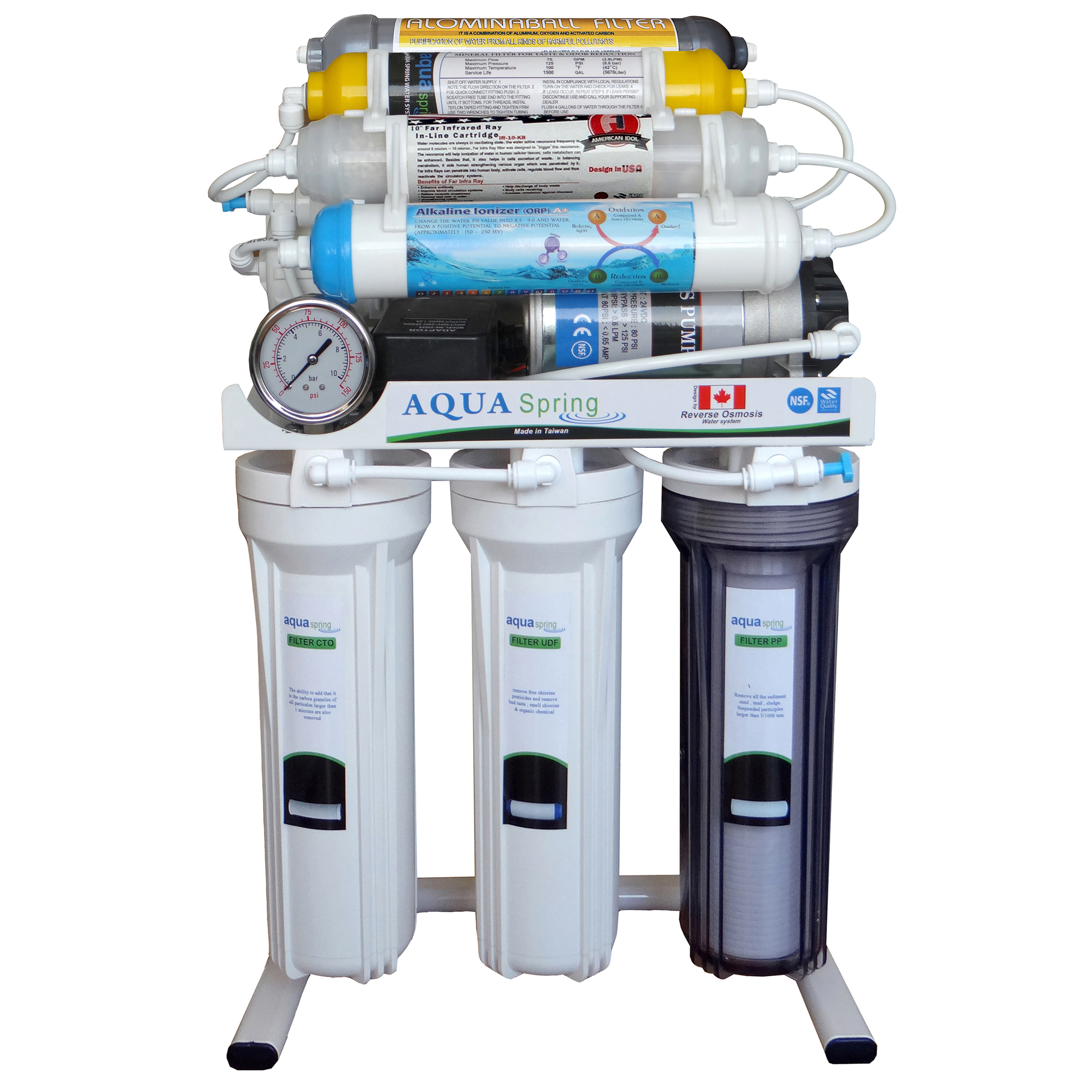 دستگاه تصفیه کننده آب آکوآ اسپرینگ مدل RO-NF7400