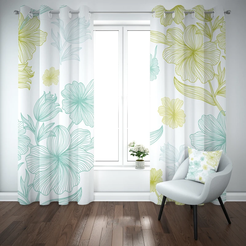 پرده مدل b2190 سایز 140×280 سانتی متر