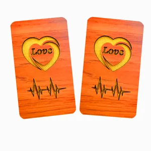 پاکت پول مدل قلب مجموعه دو عددی