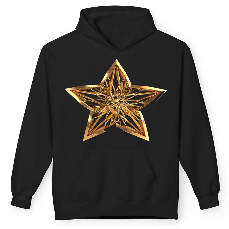 هودی مردانه پاد آفرین مدل ستاره درخشان کد 02